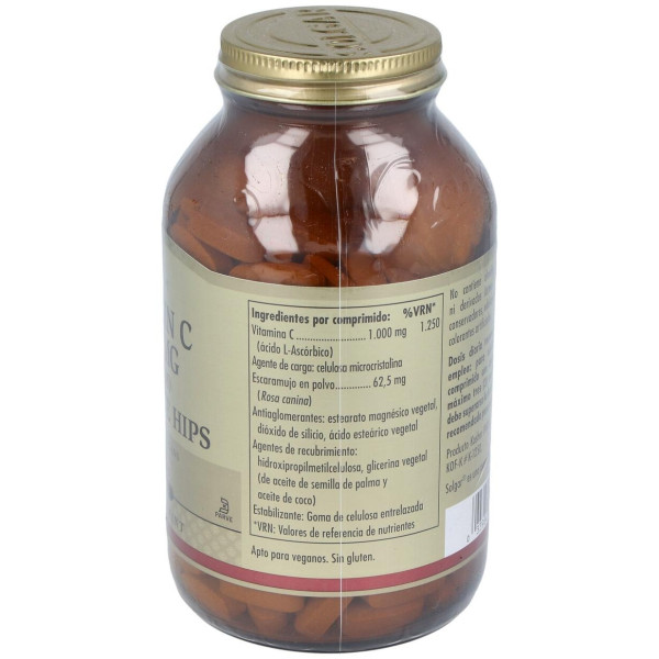 Solgar Vitamina C Con Escaramujo 1000Mg 250Comp.