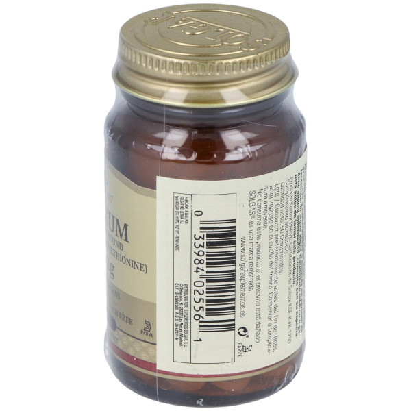 Selenio 200Mcg (Sin Levadura) 50Comp