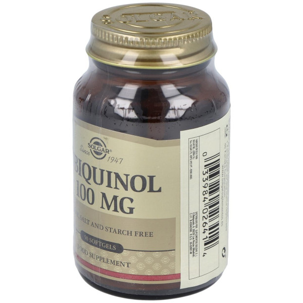 Ubiquinol 100Mg. Forma Reducida De Co Q10 50Cap.Bl