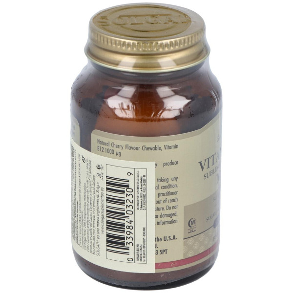 Solgar Vitamina B12 Cianocobalamina 1000Mcg Sublingual 250Comp