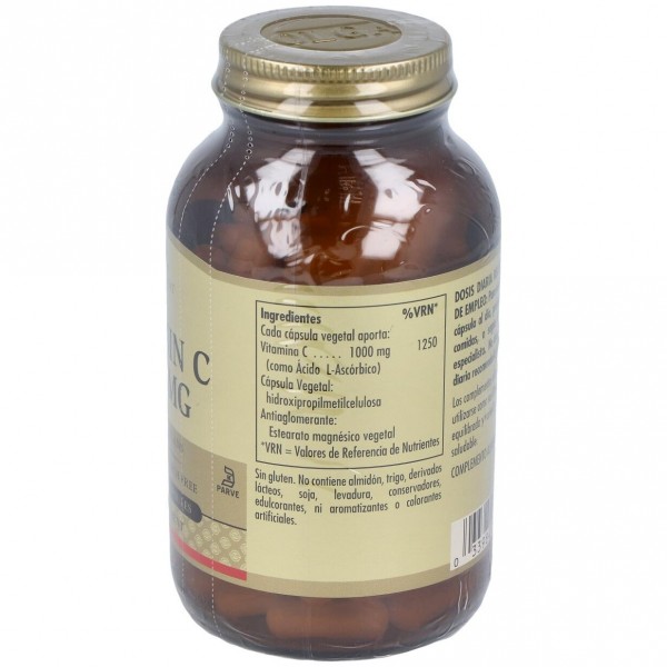 Vitamina C 1000 Cápsulas Vegetales 100 U