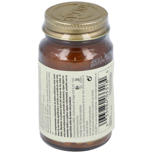 Solgar Vitamina D3 600Ui 60 Cápsulas Vegetales