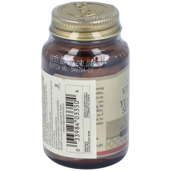 Vitamina E Con Selenio Sin Levadura 50 Cápsulas Blandas