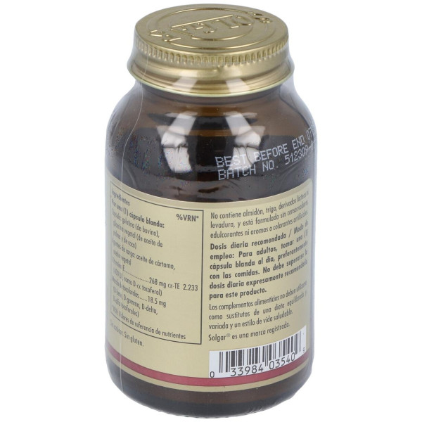 Vitamina E 400Ui (268Mg) 50Cap.Blanda
