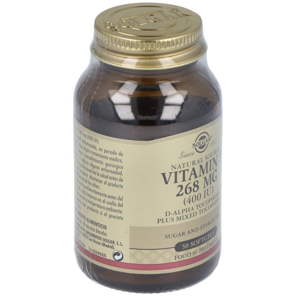 Vitamina E 400Ui (268Mg) 50Cap.Blanda