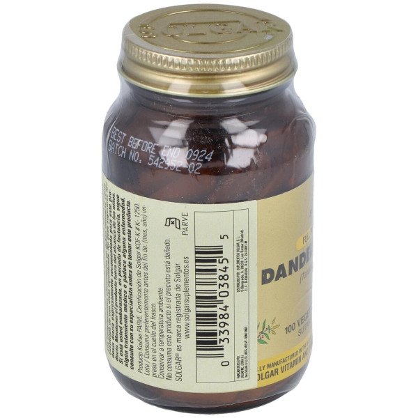 Diente Leon (Dandelion) 520Mg. Fp 100Cap.