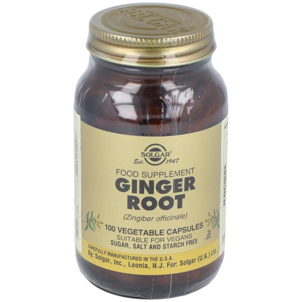 Jengibre (Zingiber Officinali.) 520Mg. Fp 100Cap.