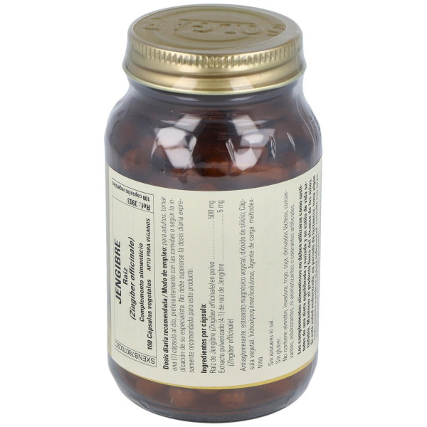 Jengibre (Zingiber Officinali.) 520Mg. Fp 100Cap.