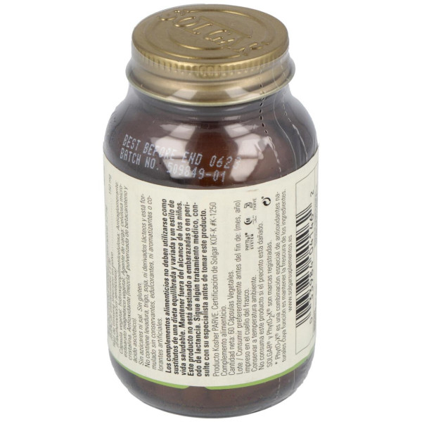 Solgar Ginseng Siberiano Extracto De Raíz 60Vcaps