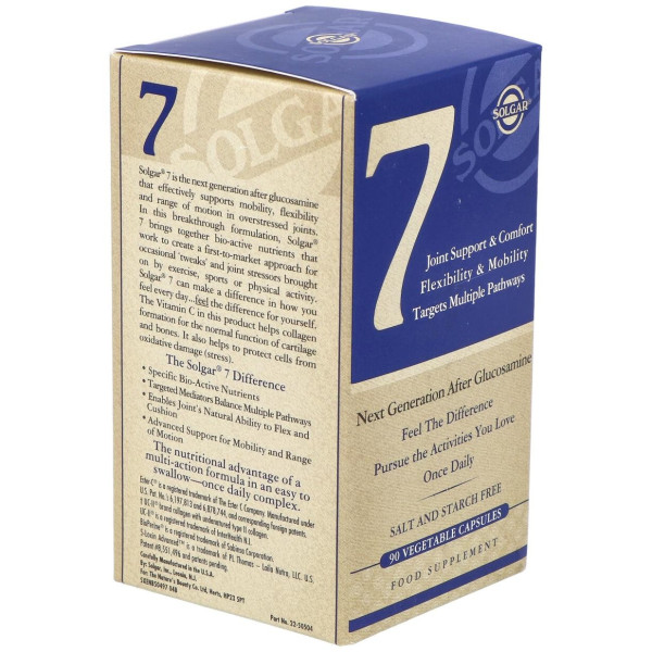 Solgar N7 Joint Support Y Confort Una Al Dia 90Cap