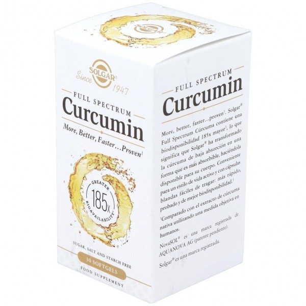 Full Spectrum Cúrcuma 185X Cápsulas Blandas 30 U