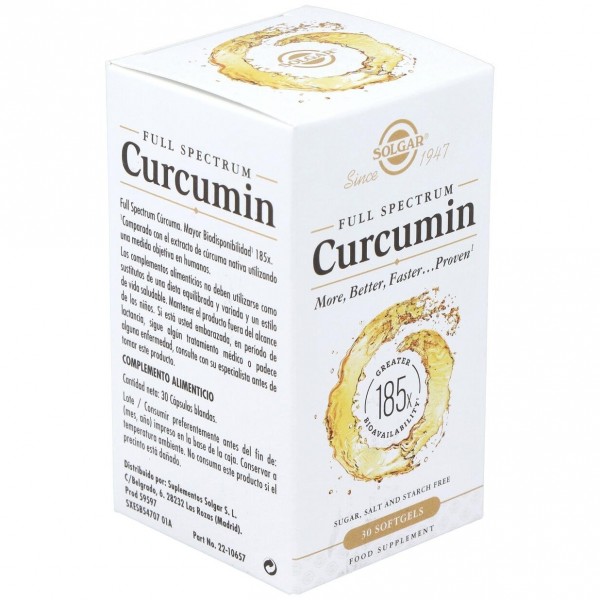 Full Spectrum Cúrcuma 185X Cápsulas Blandas 30 U