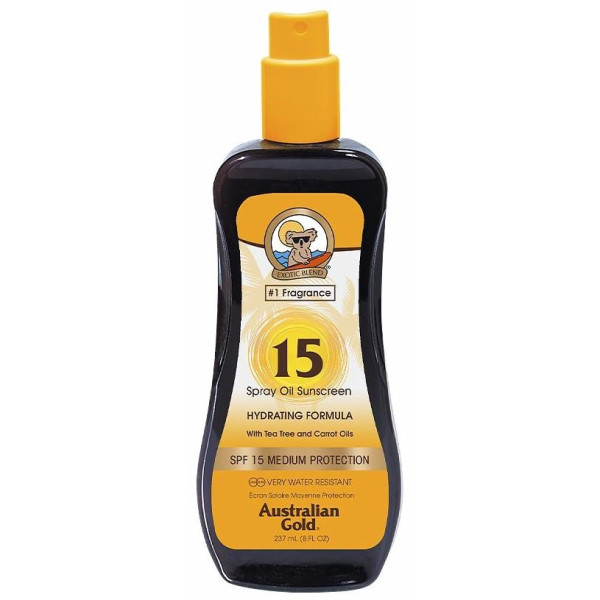 Sunscreen Spf15 Spray Oil Hydrating Formula 237 Ml
