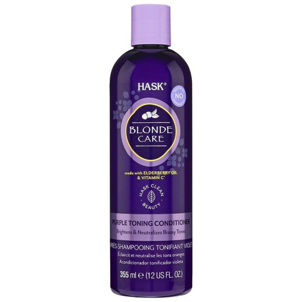 Hask Blonde Care Purple Toning Conditioner 355Ml