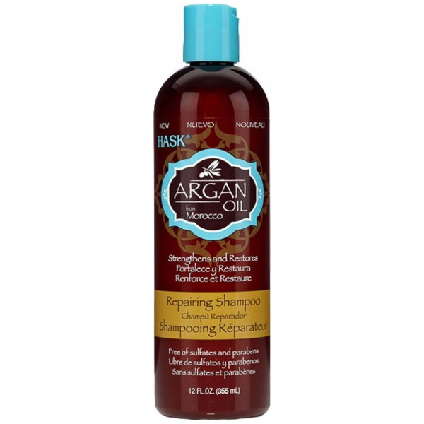 Hask Shampoo Reparador Argan 355Ml