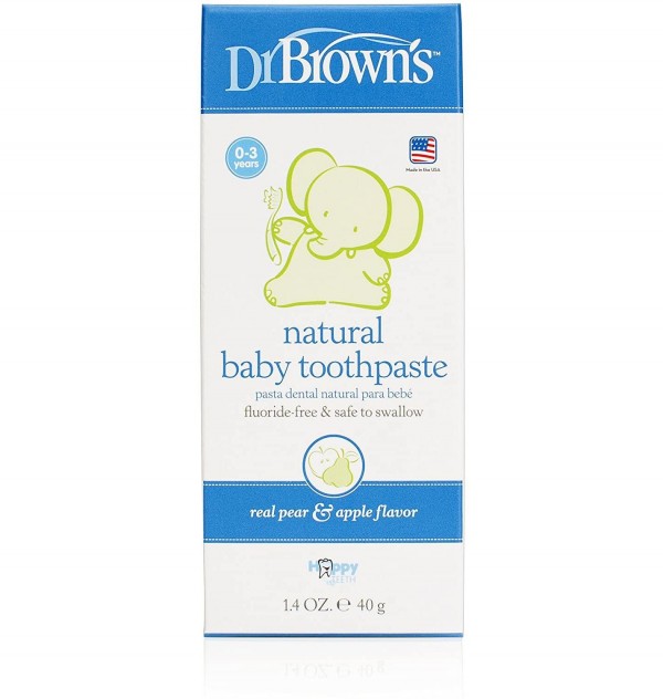 Pasta Dental Infantil Natural - Bebe Dr Brown (1 Envase 40 G)