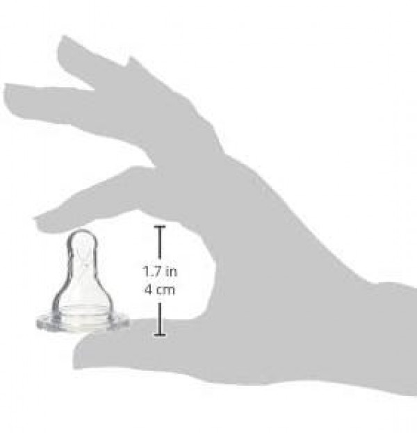 Tetina Silicona - Dr Brown´S Natural Flow Estandar (Recien Nacido N1 2 U)