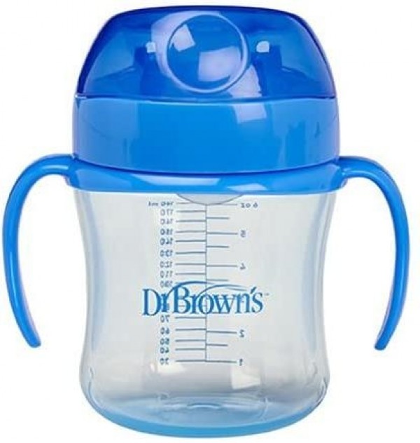 Vaso Transicion Boquilla Suave - Dr Brown´S (+ 6 M 180 Ml)
