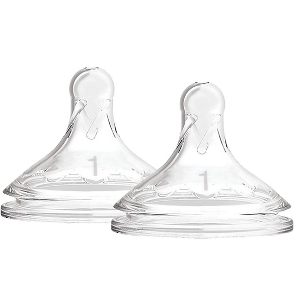 Tetina Silicona Boca Ancha Options+ - Dr Brown´S Natural Flow (Nivel 1 2 U)