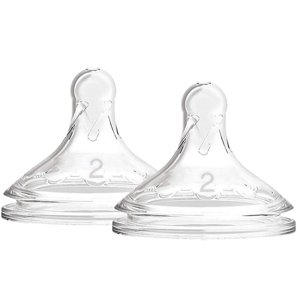 Tetina Silicona Boca Ancha Options+ - Dr Brown´S Natural Flow (Nivel 2 2 U)