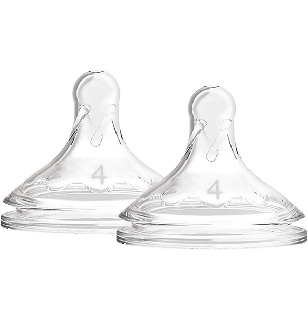 Tetina Silicona Boca Ancha Options+ - Dr Brown´S Natural Flow (Nivel 4 2 U)