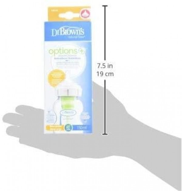 Biberon Boca Ancha Pp Options+ - Dr Brown´S Natural Flow (150 Ml)