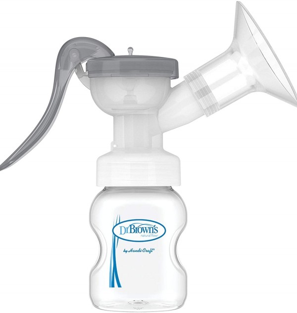 Extractor De Leche Manual Y Biberon - Dr Brawn`S