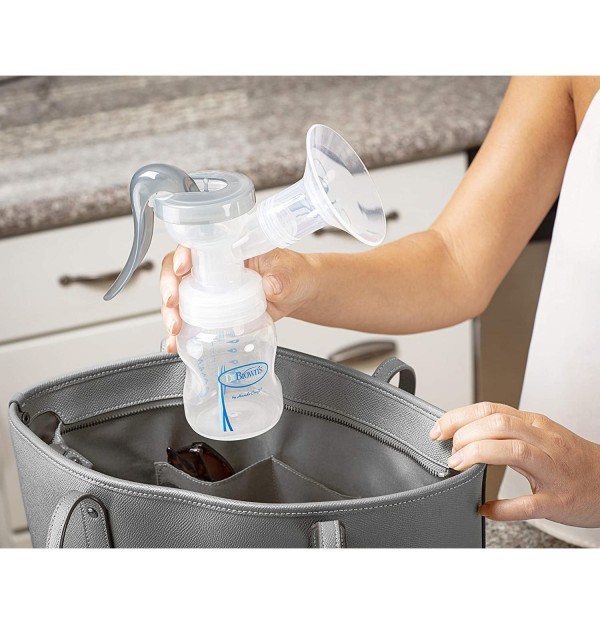 Extractor De Leche Manual Y Biberon - Dr Brawn`S