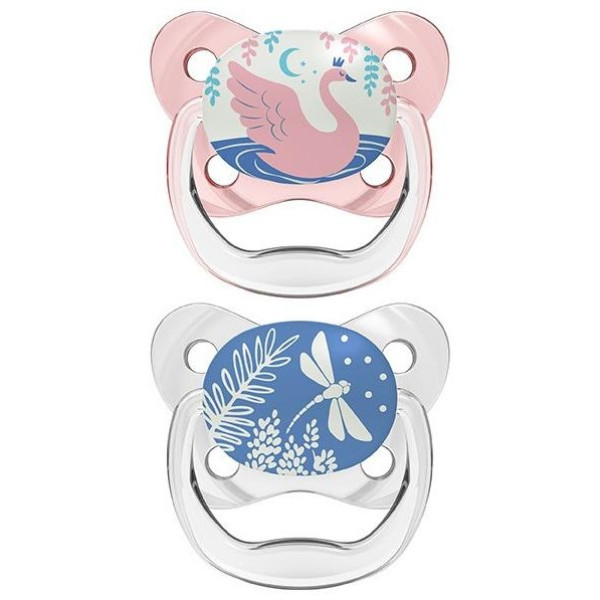Dr Brown'S Prevent Chupete Silicona Nocturno 0-6M 2Uds