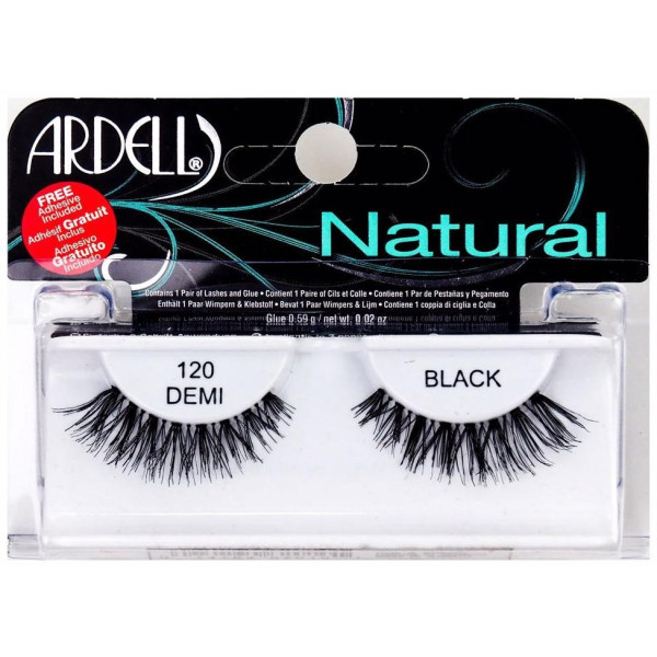 Natural Pestañas Pocket Pack 120-Demi Black 5 Ml