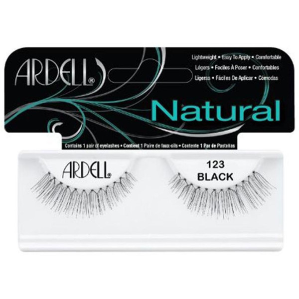 Natural Pestañas 123-Black 1 U