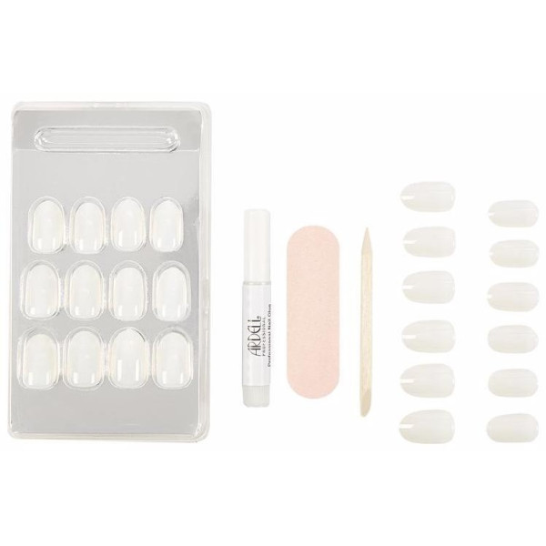 Ardell Nail Addict Natural Uñas Postizas Oval 24Uds