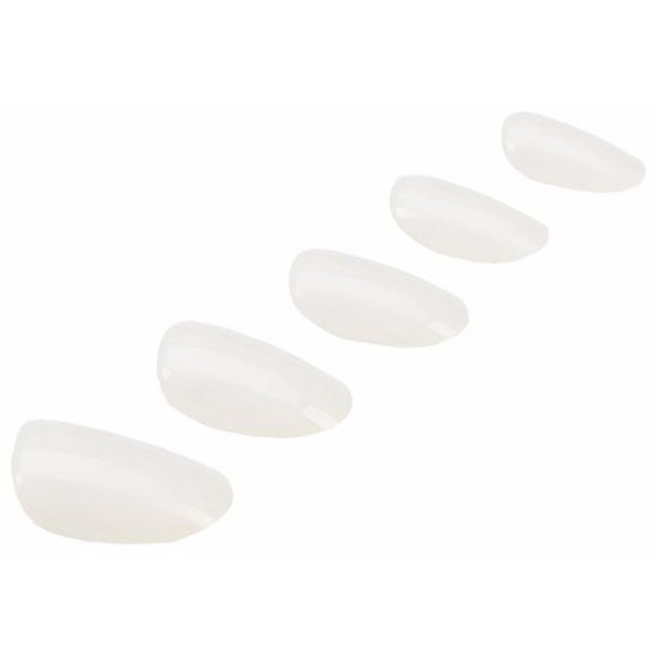 Ardell Nail Addict Natural Uñas Postizas Oval 24Uds