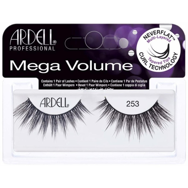 Ardell Mega Volume Pestañas Postizas Nro 253 1 Par