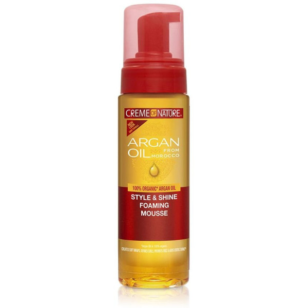 Creme Of Nature Espuma Definición Rizos Aceite Argán 207Ml