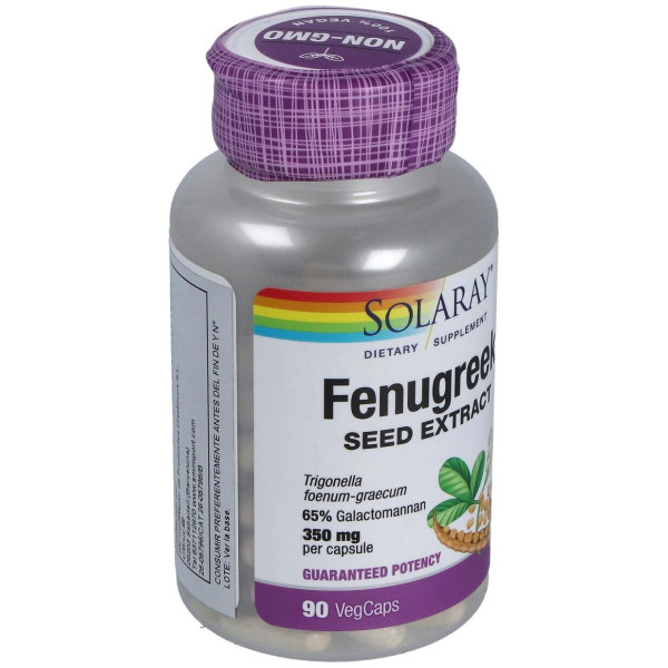 Fenugreek (Fenogreco) 350Mg. 90Cap.Veg.