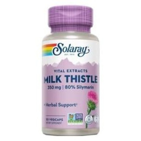 Solaray Milk Thistle Cardo Mariano 30 Cáps