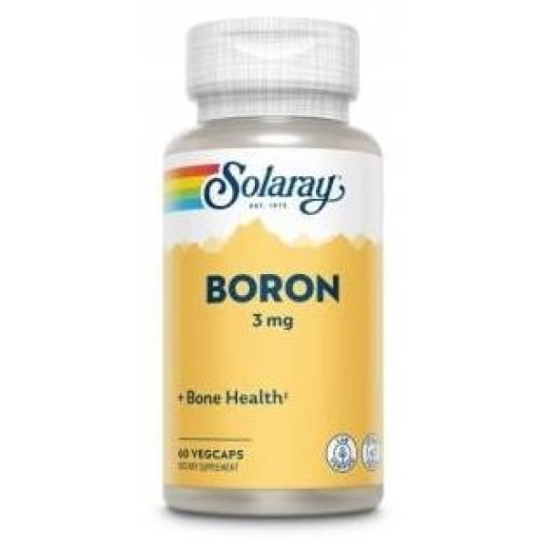 Solaray Boro Citrato 500Mcg 60Caps