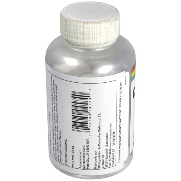 Calcium Citrate 1000 Mg Comprimidos Masticables Naranja 60 U