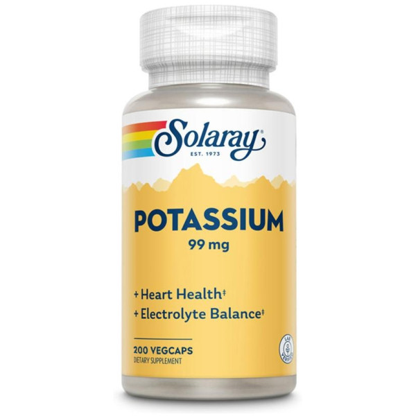 Potassium 99 Mg, Herbales Solaray - Perfumes Club