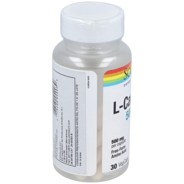 L-Carnitine 500Mg. 30Cap.