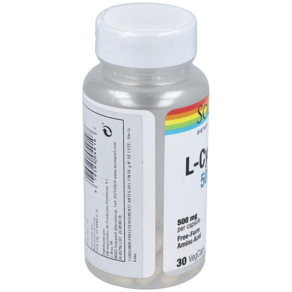 L-Cysteine 500Mg. 30Cap.