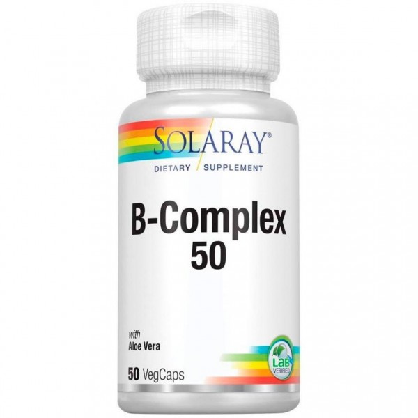 Solaray B Complex 50 Capsulas