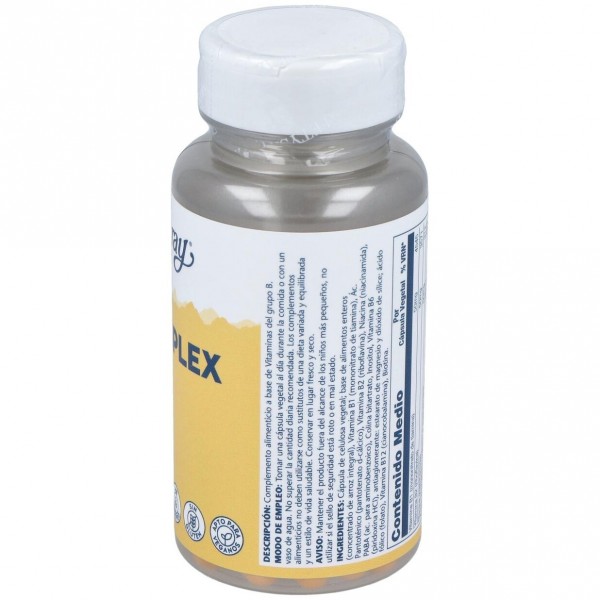 Solaray B Complex 50 Capsulas
