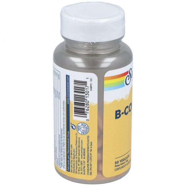 Solaray B Complex 50 Capsulas