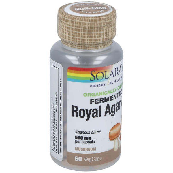 Royal Agaricus Champiñon Del Sol 500Mg. 60Cap.Veg