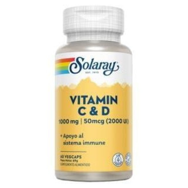 Vitamina C 1000Mg + Vitamina D 2000Ui 60Cap.