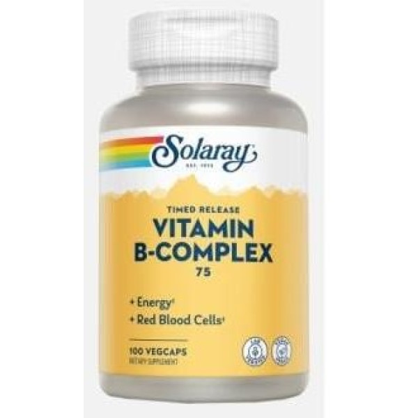 B Complex Accion Retardada 75 Mg. 100Cap.