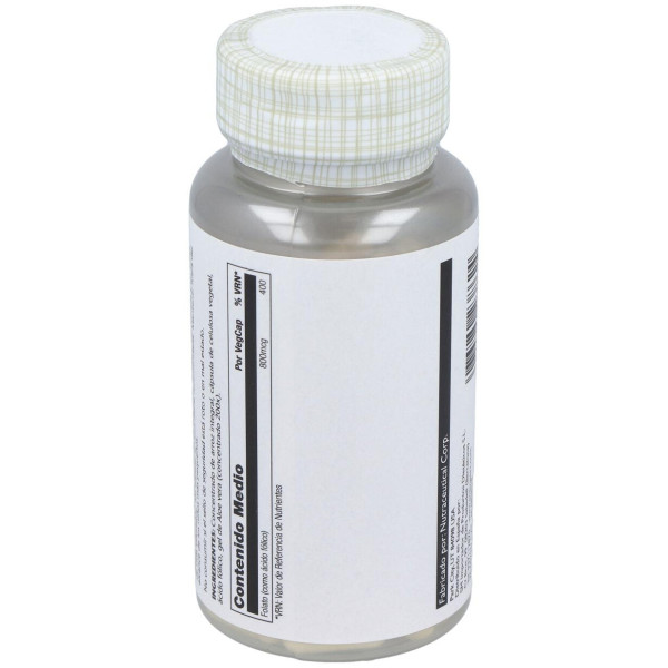 Acido Folico 800Mcg. 100Cap.