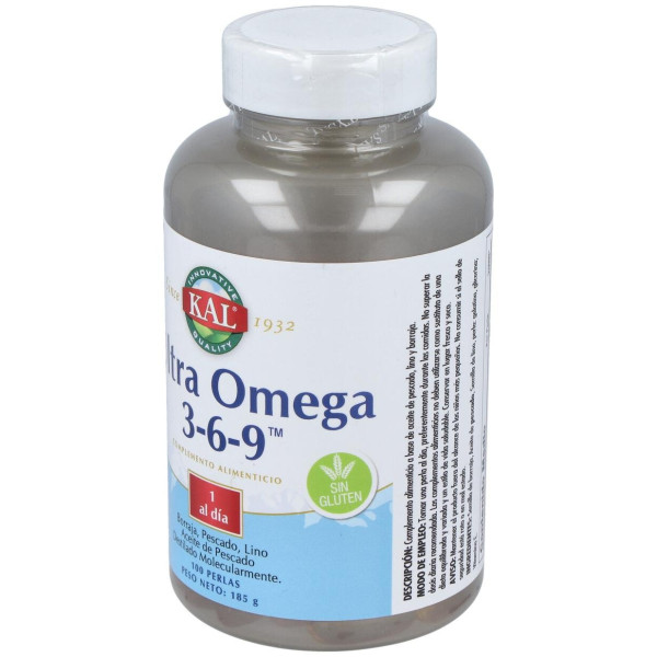 Kal Ultra Omega 3-6-9 100Perlas